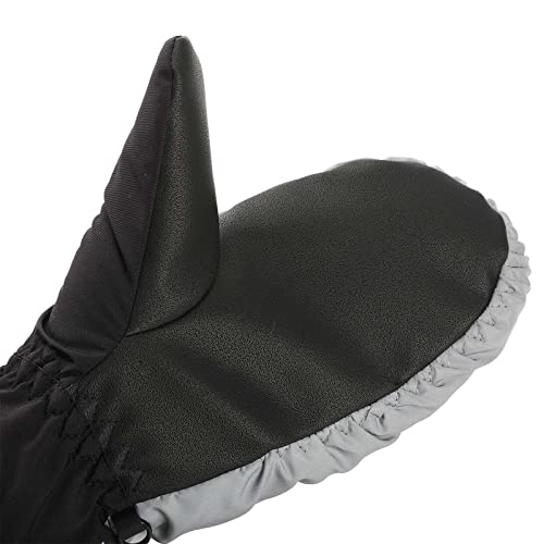 Onnas Winter Ski Mittens For Men Women - Thermofibre Warm Snow Mitts For Cold Weather - 228T Nylon Taslon & Large Velcro Waterproof Skiing Mitten For Snowboarding Snowmobiling,Sliver Reflective #TOP4