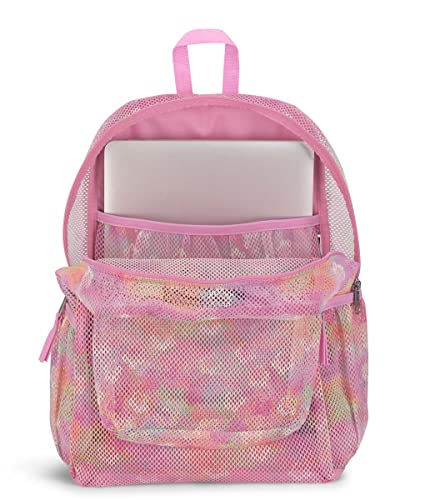 Jansport Eco Mesh Pack, Neon Daisy, One Size #TOP4