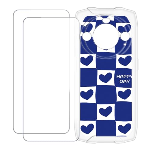 UOGNADGD Blackview BV9300 Pro �Ƃ̌݊������� �J�X�^���J���t���P�[�X�{�����K���X�ی�t�B����2���t�� ? �Ռ��z�������h�~ (���n�[�g)