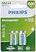 Produktbild PHILIPS R03B4RTU10/10 Batteries and Lamps 42 x 10.5 x 44.5 mm, Set of 4