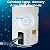 10gallon Point of Use Instant Hot Water Heater 120 Volt 1500W, Vertical Water Heater in Stylish Deep Grey Metal, Integrated with Top TP Valve for Safe Water Use RV Water Heater Plug CSA approved