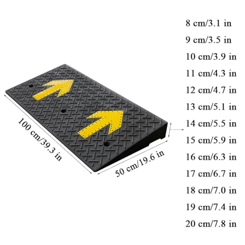 Rampa de Curb Load-Bearing 6613 Antideslizante 8 cm miniatura 5