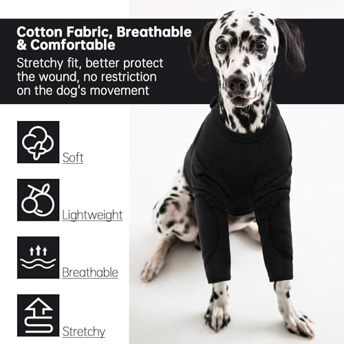 Protecteur de jambe pour chien avec manchon de récupération en L - 4