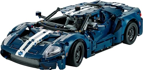 LEGO Technic 2022 Ford Gt 42154 Building Kit for Adults (1,466 Pieces), Multi Color