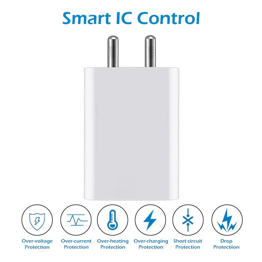 Image of Original 44watt USB Type A Charging Adapter Compatible with Vivo V23 /V25 /V25E /V25 Pro /V27 Pro /V27 /V27E /Y200 /Y200E /T2X /T2 Pro /V29| Iqoo Z6 Lite /Z6 /Z7S /Z9X /Z9 5G /Z6X LY921