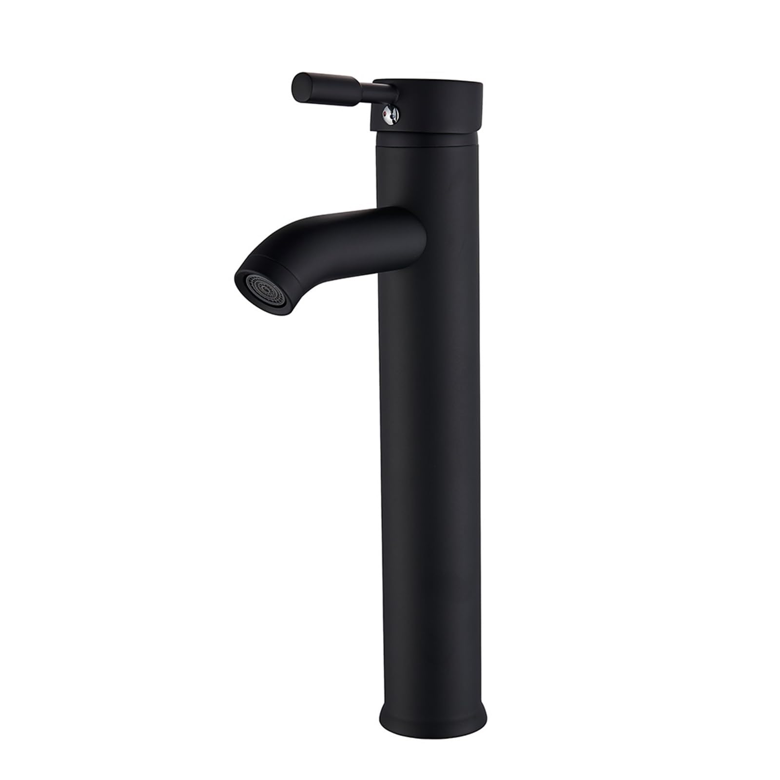 Mitigeur de lavabo anti-traces robinet noir mat eau chaude froide facile à installer