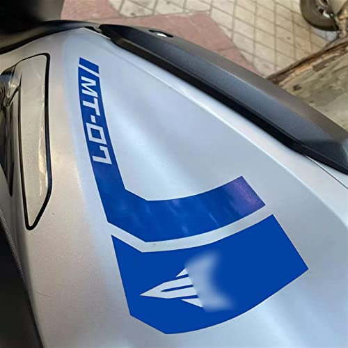 Autocollant réservoir moto Yamaha Mt07 décalcomanie logo vert