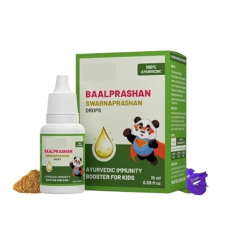 1Pack Swarnaprashan Drops - 0.58Fl Oz / 15ml