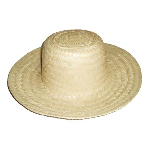 Chapéu de Palha Aba Grande - Teknoluvas