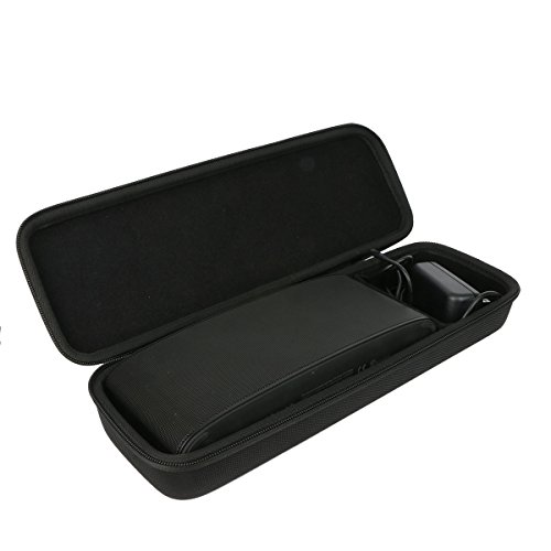 Khanka Hard Carrying Travel Case for VAVA Voom 21 Portable Bluetooth Wireless Speaker - Black