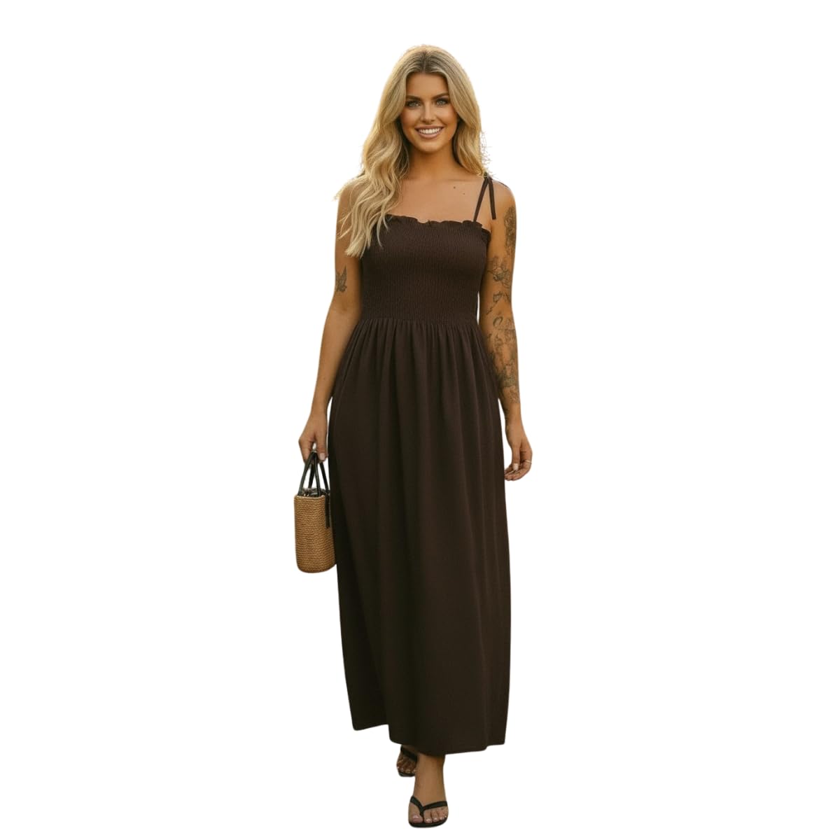Vestido Feminino Elegante Casual Confortavel para Festa e Trabalho Versatil Tendencia Verão