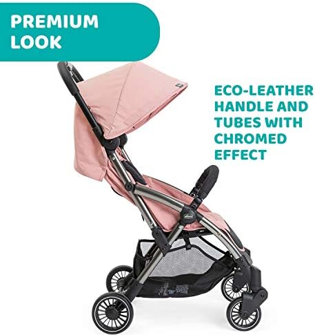Chicco Functional and Compact Cheerio Stroller Suitable from Birth up to 15kg Pink