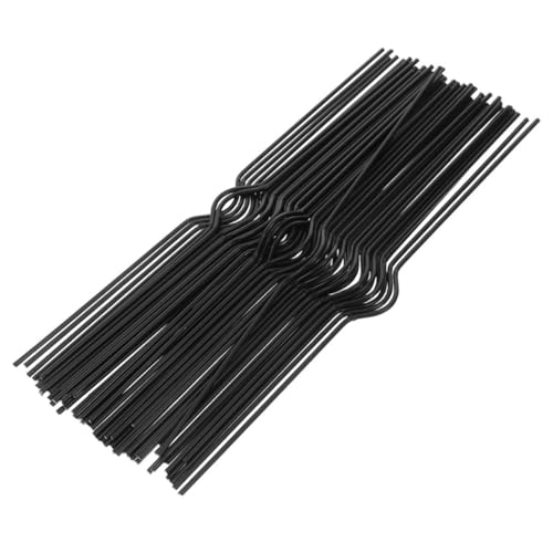 Veemoon 100pcs Calendar Hangers Iron Wire Hooks for Wall Calendars Easy Installation Binder Clips Smooth Page Turning for Notebooks