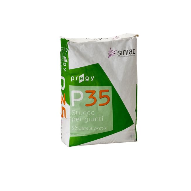 Stucco per giunti in polvere per cartongesso Siniat P35 da 25kg