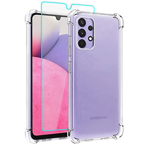 Coque Samsung Galaxy A33 5G antichoc et étui silicone souple transparent mince