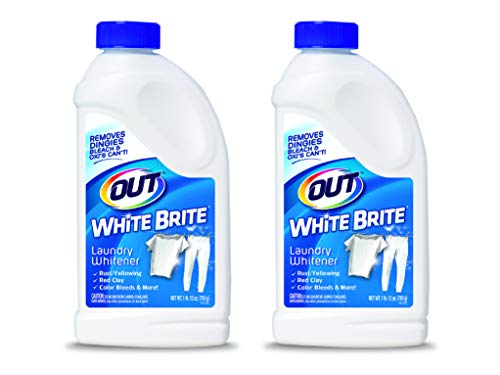 Out White Brite Laundry Whitener Powder 1 lb 12 oz 2 Bottles