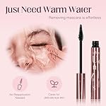 Unidollss Tubing Mascara Volume and Length Black Lengthening Long Lasting All Day, No Smudging, No Clumping, Washable Voluminous Tubing Mascara for 30+ Women, Gluten-free Safe for Sensitive Eyes - Image 5