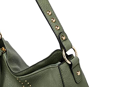 Montana West B2B-MWC-128-GN Hobo Bag For Women Designer Ladies Hobo Bag Bucket Purse Totes Bag Handbags Chic Shoulder Bag,Mwc-128-Gn thumb #2