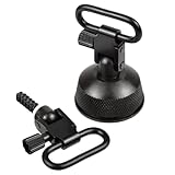 REKOWUOT Sling Mount R-imington 870 Express 12 GA Sling Swivel Kit with Swivel Base for Rimington 870 Express 12 Gauge Black
