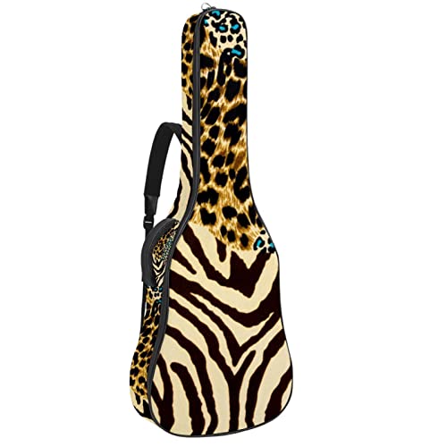 Sac à dos guitare imperméable antichoc avec organiseur de rangement