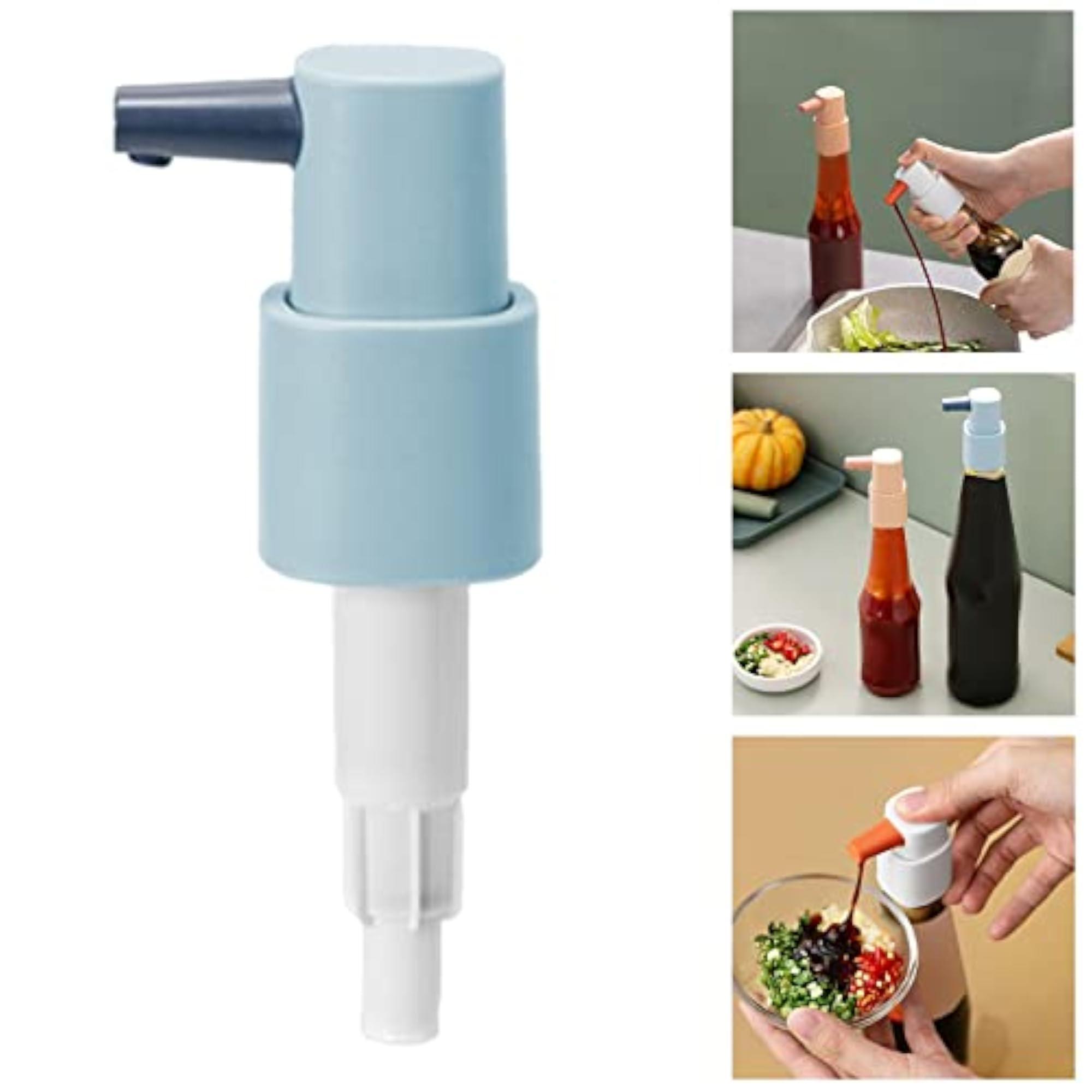 2Xsauce Dispenser Pump for Kitchen Ketchup