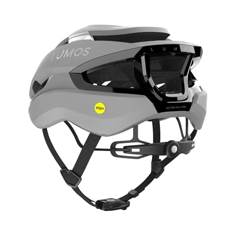 Lumos Ultra Fly Pro - Road Bike Helmet | Lumos Firefly and Firefly Mini Compatible | Built-in Sunglasses Port | Custom-Made Fit System for Adult Men & Women | Bicycle Cycling Accessories Cover