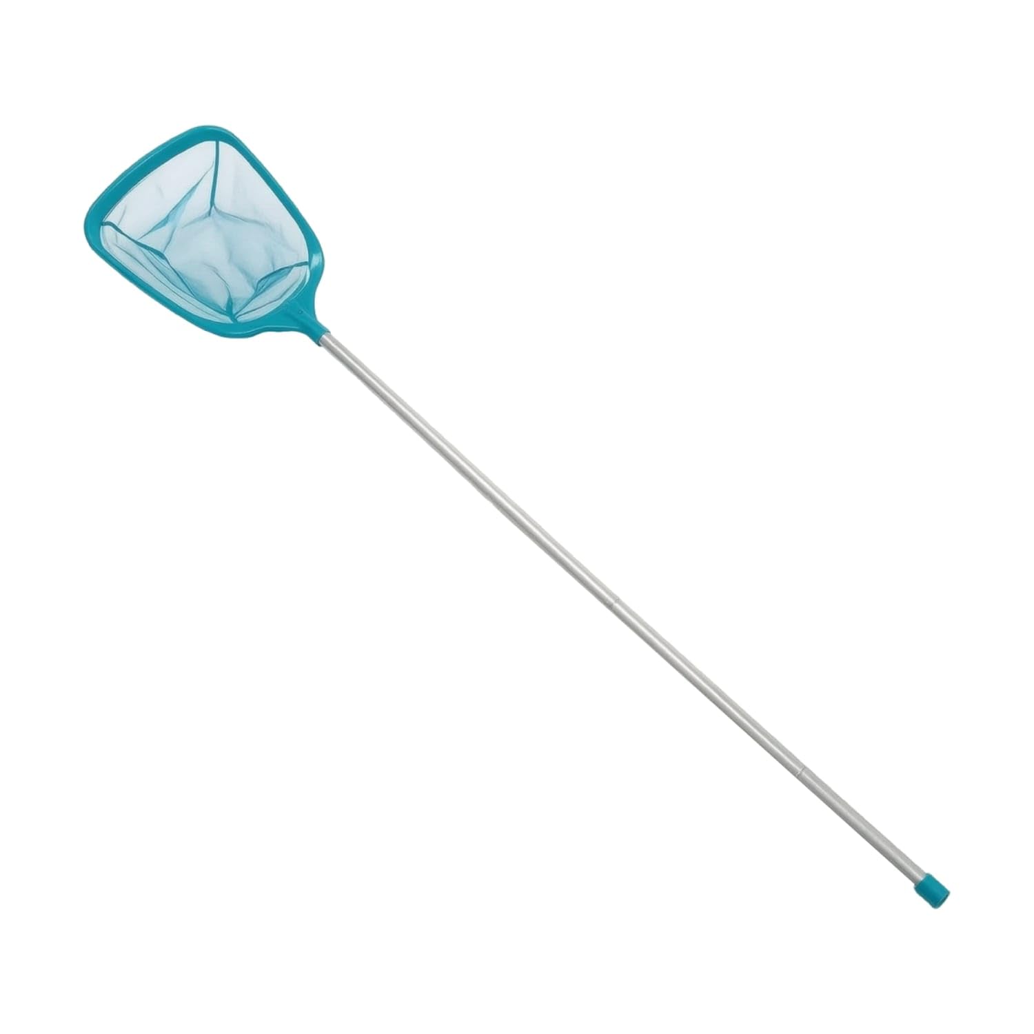 Fine Mesh Pool Skimmer Net with Pole Quick-Connect Pool Cleaning Net with Aluminum Pole Curved Scoop Lightweight for Swimming Pools, Spas, Hot Tubs, S13b-image-24