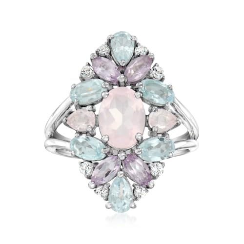 Ross-Simons 1.20 Carat Rose Quartz and...