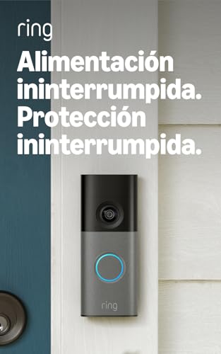 Miniatura 2 de Ring Videotimbre cableado (Wired Video Doorbell) (última gen.), Timbre con cámara, Retinal 2K, zoom mejorado de hasta 6 aumentos, Prueba gratuita de 30 días del plan de suscripción a Ring