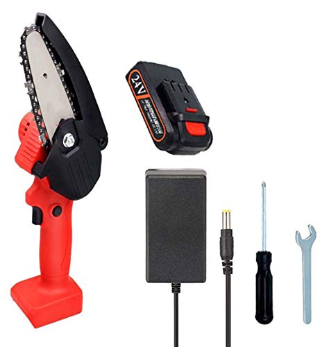 Tronçonneuse électrique portable 4 pouces pour élaguer sans fatigue vos arbres