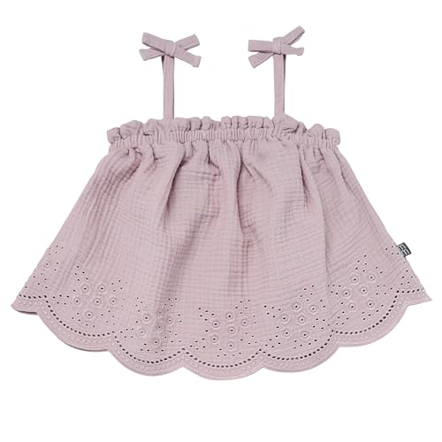 Image of Modern Moments by Gerber Baby Girls' 2-piece Gauze Top & Short Set