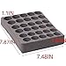 30 Vails Essential Oil Carrying Case Foam Insert Holds 5ML 10ML 15ML Perfects for Travel Or Work Out