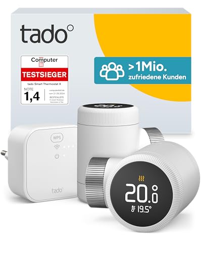 tado° Smartes Heizkörperthermostat X – Starter...