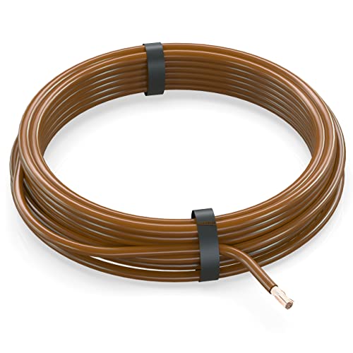 Câble automobile contre les pannes électriques avec le fil souple marron AUPROTEC