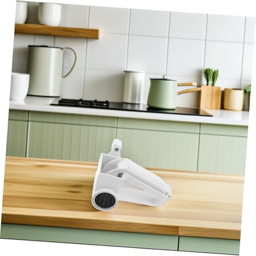Unomor 2pcs ralladores de queso inox con mango miniatura 6