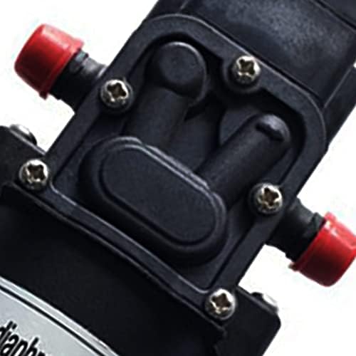 Micro Diaphragm Pump, 12V / 60W Water Pump 5L / Min Automatic High Pressure Diaphragm Self Priming Water Pump for Caravan Camping Boat