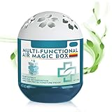Vibbang Indoor Luftreinigung staub Entfernung Magic Box, Multifunktionale Air Magic Box, Indoor Air Purification Dust Removal Magic Box, Staubfrei Zuhause, Reinigt Luft, für langanhaltende Frische