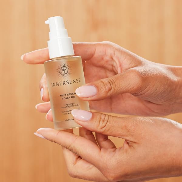 INNERSENSE Organic Beauty - Natural Hair Renew Scalp Oil | Non-Toxic, Cruelty-Free Haircare (1 fl oz | 29.5 ml) - Image 3