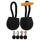 IMIKEYA 6paires Boutons De Fermeture Pour Manteau Cuir Et Bois Remplacement Boucle Manteau...