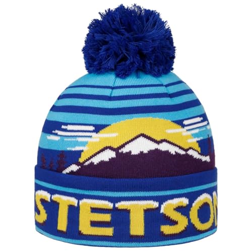 Bonnet a Pompon Stetson pour les Randonnees et Sorties d'Hiver