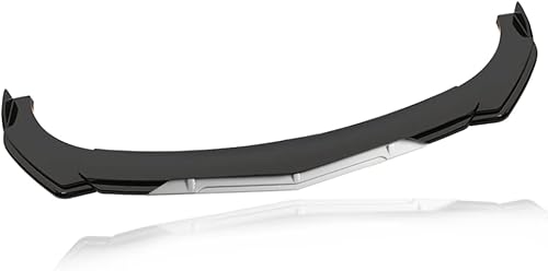 DREAMIZER Protector de divisor de labios delantero de ajuste universal para Forte Koup EVO Golf Tiburon Mustang Camry Superb iV WRX STI Modelo 3 Y -