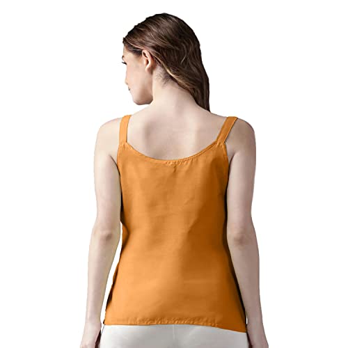 Image of Cotton Short Camisole Non-Stretchable Slip for Women | Short Kurti Slip | Short Camisole | Half-Length Lining | Waist Length Inner | Sameez | Samij(Half Slip)