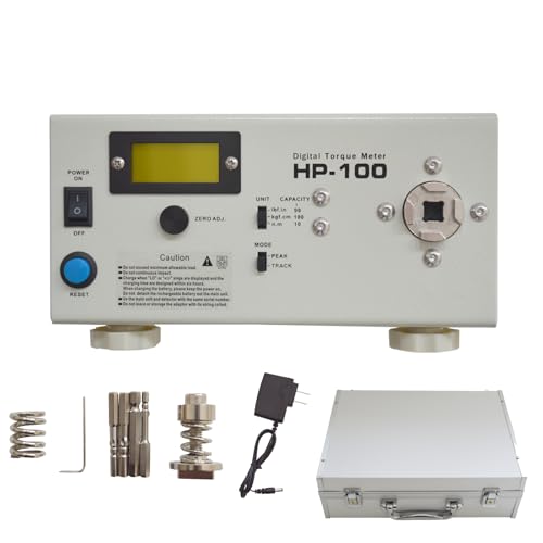 PreAsion HP-100 Intelligent Torque Tester Cap Torque Meter Digital Tester Multifunctional Measuring Tool Torque Tester(with Box)
