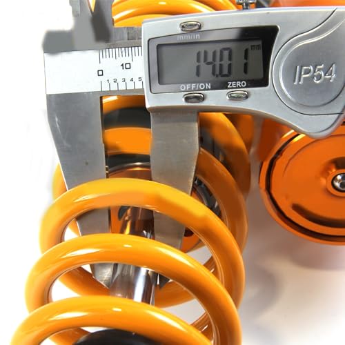 Amortisseur arrière moto 360mm azote suspension moto custom Bobber Indian