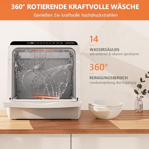 Karlxtom Countertop Dishwashers