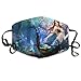 Produktbild Beauty Mermaid with Red Hair Printed Mouth Masks Unisex Anti-dust Masks Reusable Face Mask