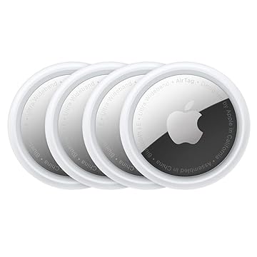 Genérico Airtag (4 Pack) - Rastreador de Itens - Compatível com iPhone e iPad - Tecnologia de Banda Ultralarga