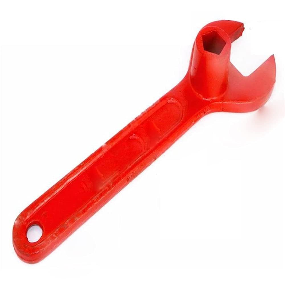 Klucz nastawny, czerwony klucz, klucz do przełączników ze staliwa zagęszczonego na zewnątrz, uniwersalny uchwyt na ziemi (rozmiar: 2,3 kg) (Size : 2.3 kg)