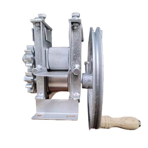 竹割り器 竹細工 道具 竹スプリッターツール 竹割手回しひご破砕機 編み手作業DIY切削工具分割ウェッジ用竹カッターマシン 手動竹条積層機破竹機家庭用竹片加工積層機 (下輪の平滑)