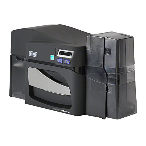 Fargo Dtc4500E Dual Side Id Card Printer With Standard Lamination #TOP2